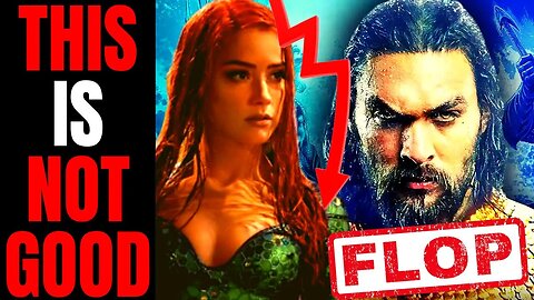 DC Has Another Box Office DISASTER With Aquaman 2 | Amber Heard Damage Control Has FAILED