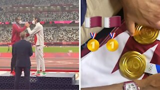 Two High Jumpers Chose To Share The Olympic Gold Medal & The Moment Was Wholesome AF