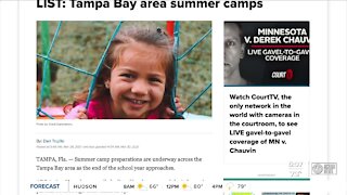 Tampa Bay area summer camps
