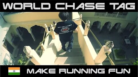 How to Make Running Fun - Pt.2 - India - Parkour Chase POV