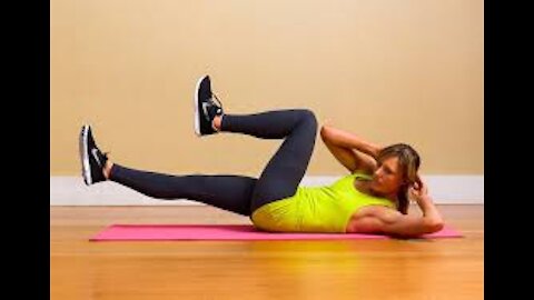 10 Minute Standing Abs Workout: BURN BELLY FAT FOR SMALL WAIST