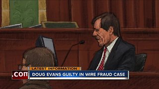 Doug Evans guilty in wire fraud case