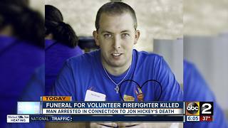 Volunteer firefighter murdered in Fells Point to be laid to rest