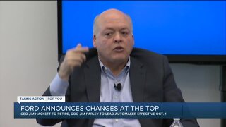 Ford announces changes at the top