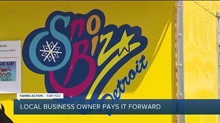 Local business owner pays it forward
