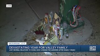 Valley family suffers devastating year due to COVID-19 deaths and deadly crash