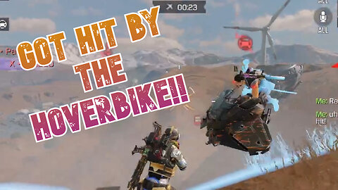 GOT HIT BY HOVERBIKE!