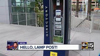 Street object texting project underway in Mesa