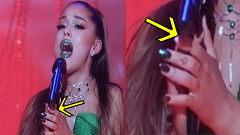 Ariana grande Covers Up Pete Davidson Tattoo With Band-Aid