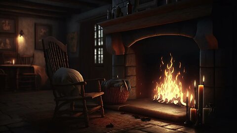 Crackling Fireplace: 3 Hours of Tranquil and Relaxing Sounds for Meditation, Study and Sleep
