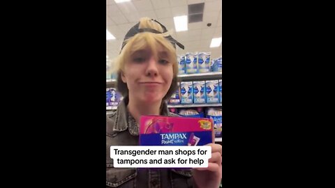 Trans-Man Looks For Tampons For Men, Tells Guy Their Store Isn't Inclusive If They Don't Carry Those