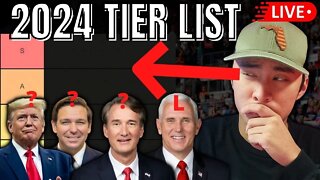 2024 REPUBLICAN PRESIDENTIAL TIER LIST (UPDATED: AUGUST 2022)