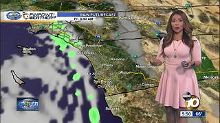 10News Pinpoint Weather with Meteorologist Angelica Campos