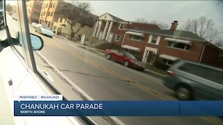 Chanukah Car Parade drives through north shore