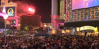 Weather factors in Las Vegas for NYE fireworks display