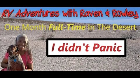 One Month Flying Free Full Time In The Desert – I didn’t panic - AR&R 59