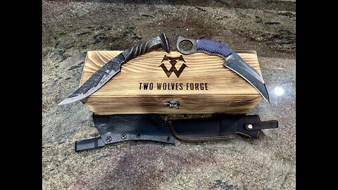 TWO WOLVES FORGE HAND MADE KNIVES