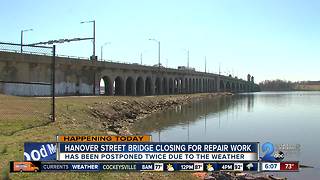 Hanover Street bridge repaving planned for weekend, Aug. 17 thru Aug. 20