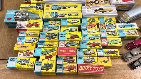 Journey into Nostalgia: Corgi Toys Boxes from the Past #corgitoys #collecting