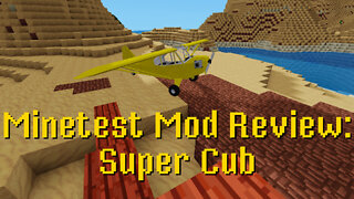 Minetest Mod Review: Super Cub