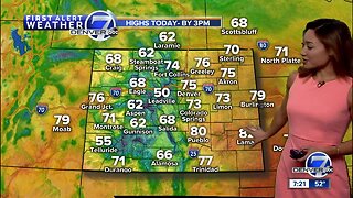 A mild Sunday across Colorado