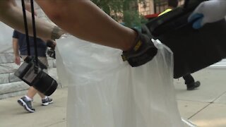 Volunteers hit Cleveland streets to clean up Public Square, surrounding areas