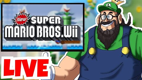 Another Mario Adventure | New Super Mario Bros. Wii LIVE Worlds 1-4