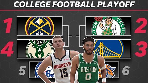 College Football Playoffs, But in NBA 2k24