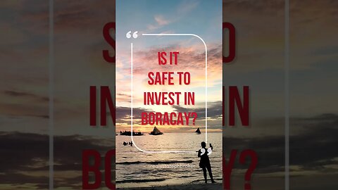 is it safe to invest in Boracay and Tax Declaration #boracay #taxdeclaration #realestatephbroker