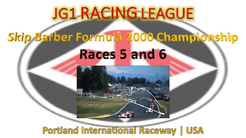 Race 5 - 6 | JG1 Racing League | Skip Barber Formula 2000 | Portland International Raceway | USA