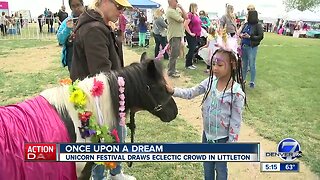 Unicorn festival draws crowd in Littleton
