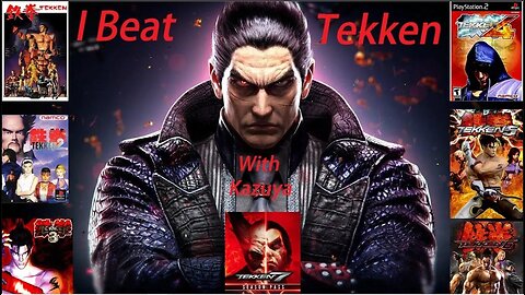 I beat Tekken With Kazuya in 40 min | Tekken 1-7