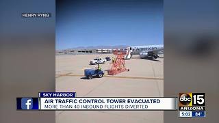 Dozens of flights diverted from Sky Harbor Sunday