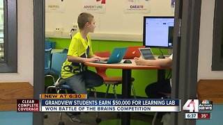 Grandview students earn $50,000 for learning lab