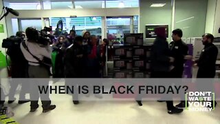When to shop Black Friday Week