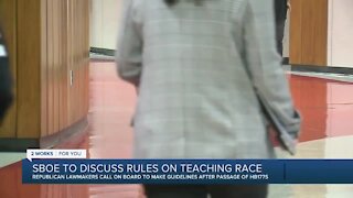 Republican lawmakers asking State Board of Education to set guidelines for the ban on Critical Race Theory