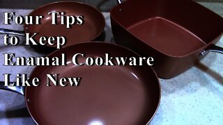 4 tips to keep enamel cookware like new