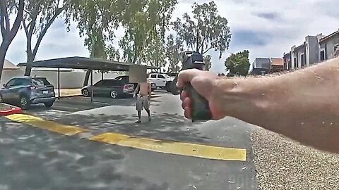 Man Gets Shot While Charging at Phoenix Sergeant With a Knife