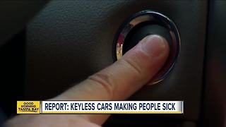 Report: Keyless cars making people sick