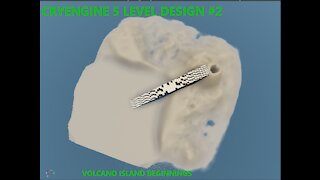 CryEngine 5 Level Design #2 Volcano Island Beginnings