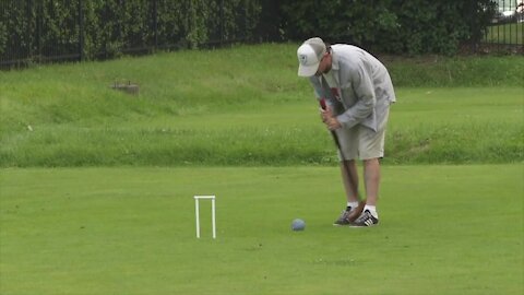 The Buffalo Croquet Club gets ready for their 5th Annual 6-Wicket Invitational
