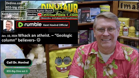 Whack an atheist - All geologic column believers