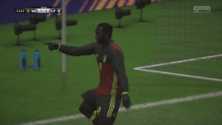 Fifa 18 Belguim vs Liverpool