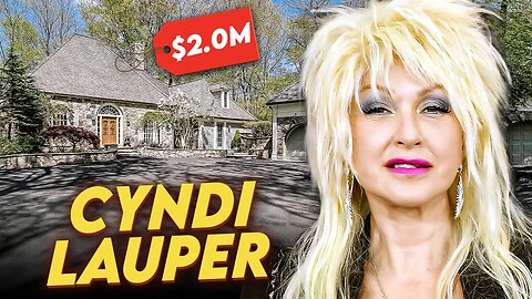 Cyndi Lauper | House Tour | Luxurious $2 Million New York Mansion & More