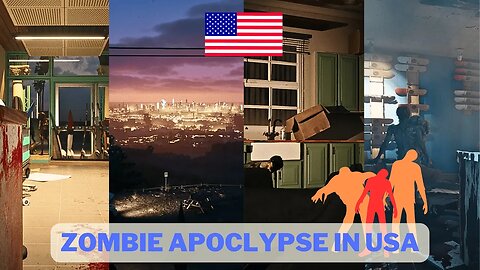 USA Zombie Apocalypse: Erie Ambiance for Relaxation, Sleep, Study, or Terrifying Thrills 🇺🇸 🧟‍♀️