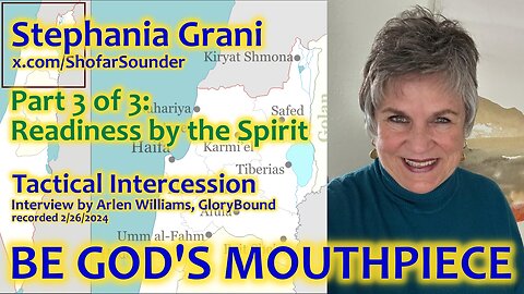 BE GOD'S MOUTHPIECE, Readiness by the Spirit, Stephania Grani #3