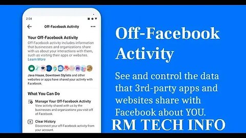 Turn off Facebook Offline Activity Tracking Subscribe and share 2023 @RMTECHINFOQTA