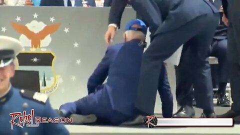 Biden Takes a tumble at the AF Academy Awards