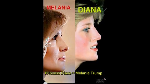 Melania = Princess Diana