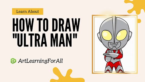 🚀 Unleash Your Inner Artist! Learn to Sketch ULTRA MAN Kids Hero in Minutes! ✏️🎨